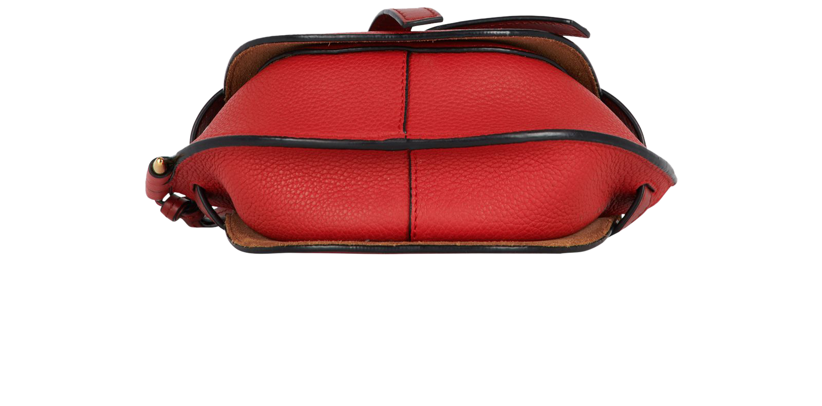 Mini Gate Crossbody, &pound;550, Handbags, Red, Leather, Top view